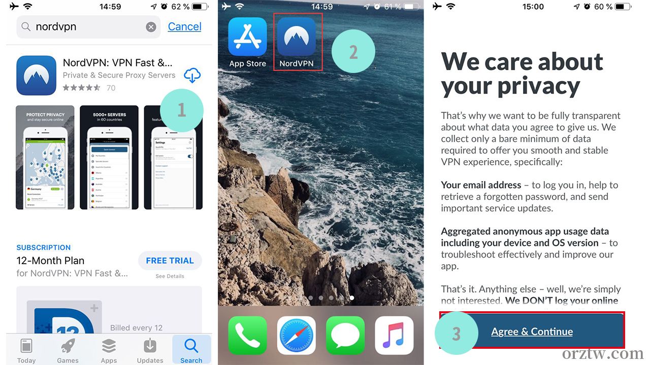 nordvpn IOS安裝