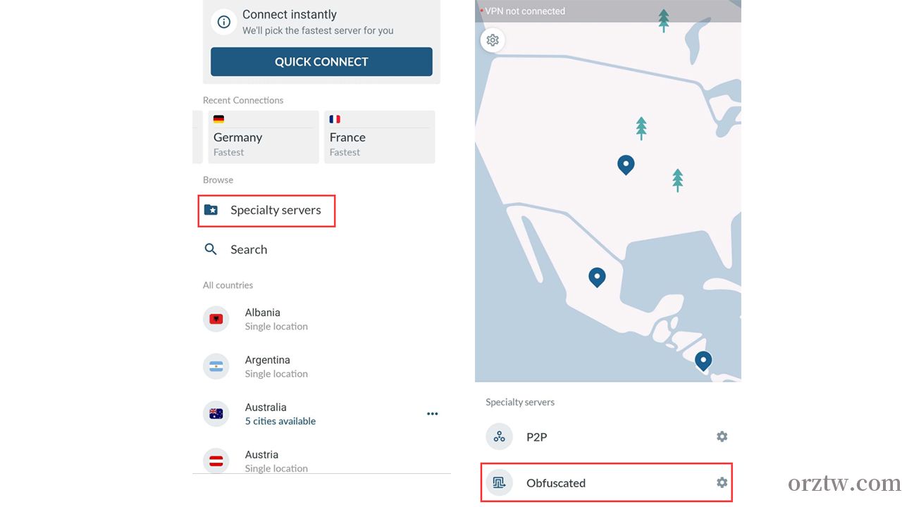 NordVPN android中國大陸翻牆