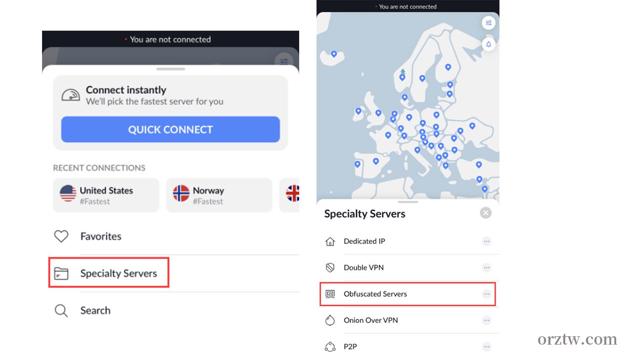 NordVPN IOS中國翻牆